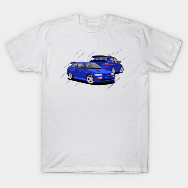 Escort Cossie T-Shirt by AutomotiveArt